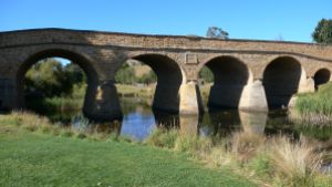 The famous Richmond bridge built by convicts