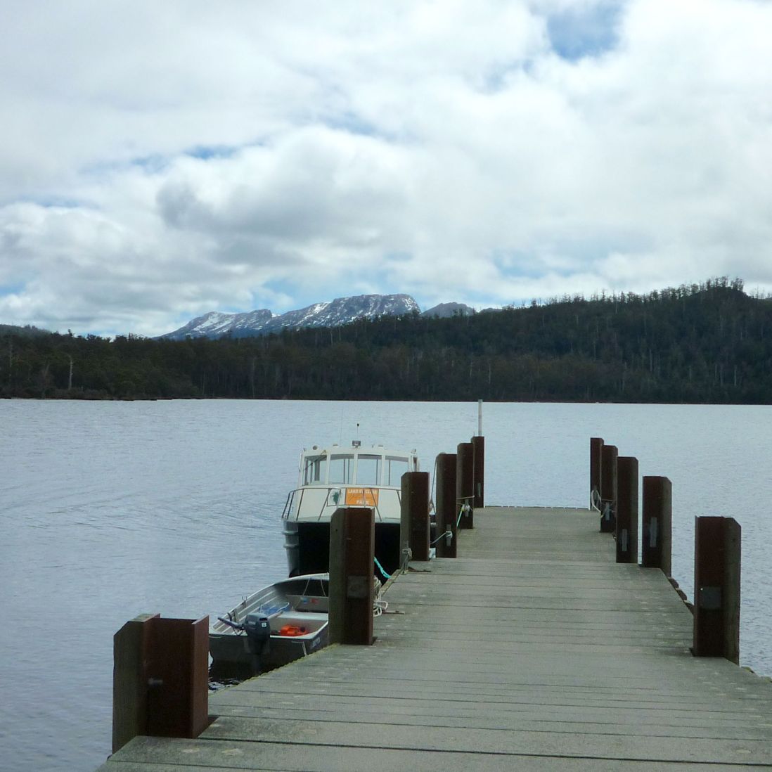 End of the Overland Track if you catch the ferry across the lake