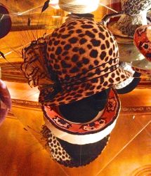 Leopard spotted hat