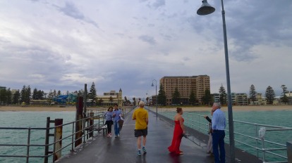 Glenelg from the jetty