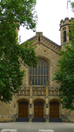 Entrance of Bonython Hall, Adelaide University