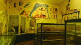 Egyptian room - with sarcophagus