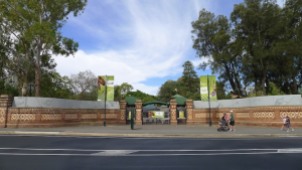 Old entrance to Adelaide Zoo