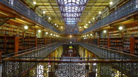 The Mortlock Wing from the first floor