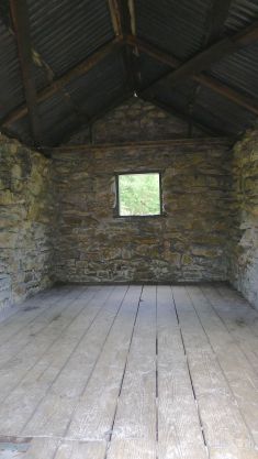 Inside Halfway Hut