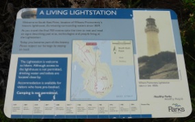5/6 Welcome to the Lightstation - there are a number of these information plaques around