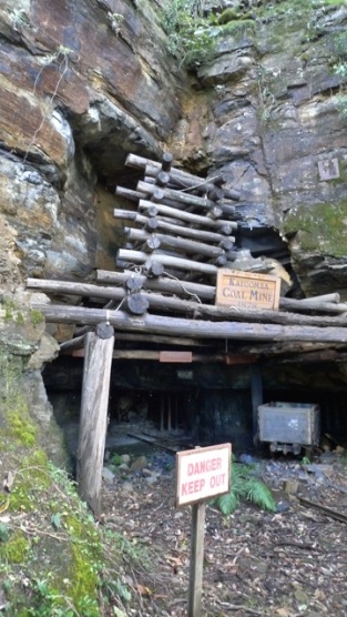 Katoomba Coal Mine, display at Scenic World