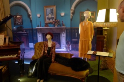 Phryne and Dot in the living room